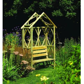 Rustic Garden Seat