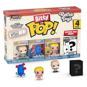 Set de 4 figurines Bitty Pop ! – Mr. Monopoly (Funko Retro)