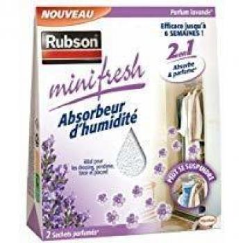 Absorbeur d'humidité lavande 50g lot de 2 sachets