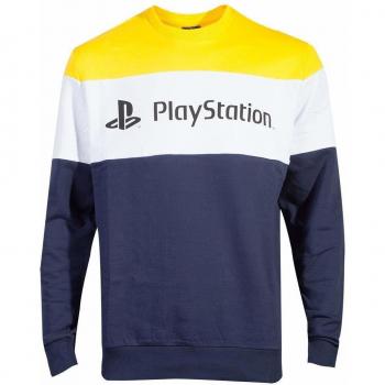 Maglione Uomo Sony con Pattern a Blocchi