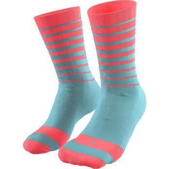 Dynafit Live-to-Ride Meia Azul Celeste Rosa