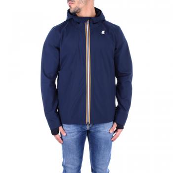 K-Way Men's Blue Rain Jacket