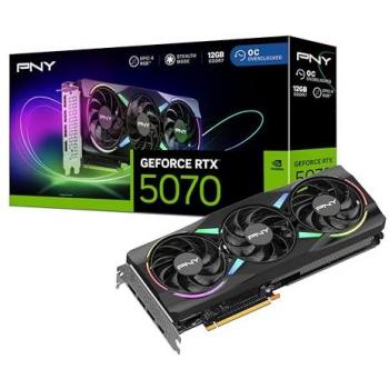 PNY RTX 5070 Epic-X 12GB GDDR7 ARGB