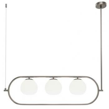 Elegante Pendelleuchte mit Kugelschirm E14