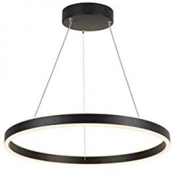 Luminaria SLV ONE 60 PD Negra con Doble Luz