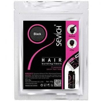 HairBoost Keratin Fibers – 100g Black Refills