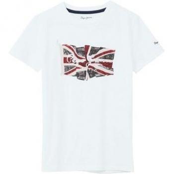 Polo Pepe Jeans logo drapeau sans manche