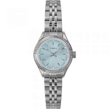 Timex Legacy Mini 25mm Light Blue Sunray Dial Stainless