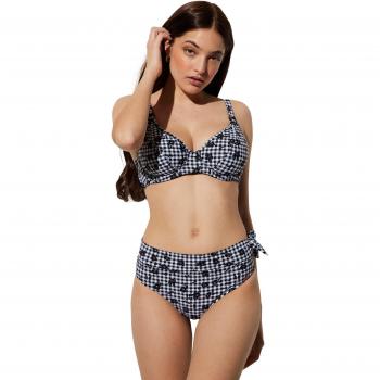 Ysabel Mora bikini reductor con estampado vichy