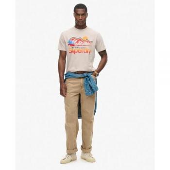 Superdry Rundhalsshirt CL GREAT OUTDOORS GRAPHIC TEE