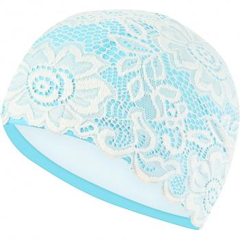 Bonnet de natation en dentelle pour cheveux