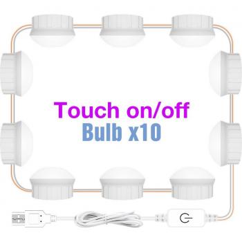 Lámpara de Pared para Maquillaje con USB
