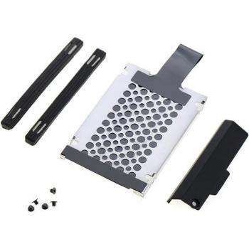 7mm Hard Drive Caddy for Lenovo Thinkpad X230 T420S T430S with 2 Rubber Rails and 5 Screws