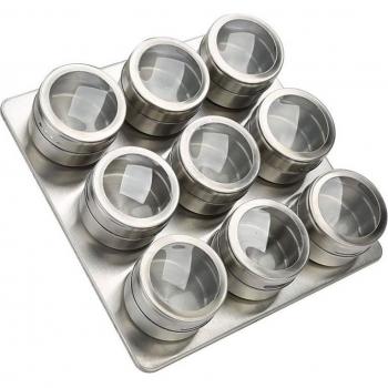Set de Condimentos Magnéticos 12 Piezas – Barbacoa y Cocina Exterior