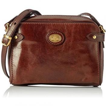 The Bridge Cross Body Bag Brown Minimalist Chic Leather Bag