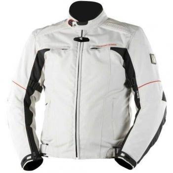 Chaqueta VQuattro Lorenzo Color Gris/Negro/Rojo Talla 3XL