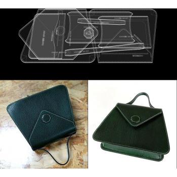 Handtaschen Nähschablone aus Acryl