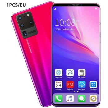 S20 Pro Smartphone, 5.8 pulgadas, 512M + 4G, Android, trasera de cristal 3D, negro