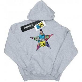 Sudadera negra de DC Comics para niñas con logo de Star de Teen Titans Go