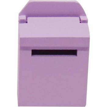 Boîte aux lettres en bois pour décor de maison de poupée