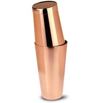 Copper Finish Tin on Tin Boston Shaker
