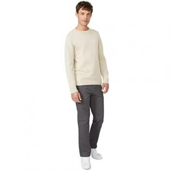 Maine Mens Premium Pure Cotton Crew Neck Sweater