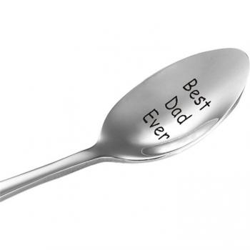 Cuillère à Thé Luxe Inox Gravable – 1 pièce