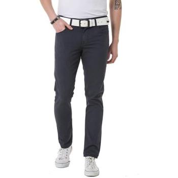 CIPO & BAXX Herren Hose Stoff Karo Gr. 40, Länge 32, navy