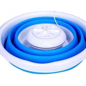 Mini USB Washing Machine with Rotating Turbines