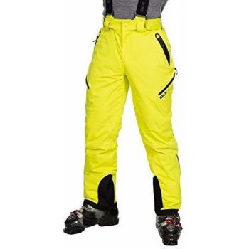 DLX Kristoff Pantalons de ski imperméables pour hommes, jaune pâle, XXL