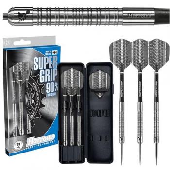 Fléchettes Acier SuperGrip 22g R, Triplé