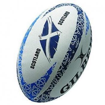 Gilbert Scotland Flower Mini Rugby Ball (Size 1)
