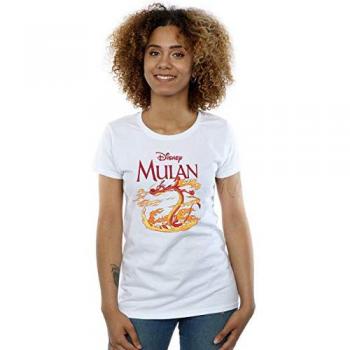 Mushu Dragon Fire Women's Cotton Tee
