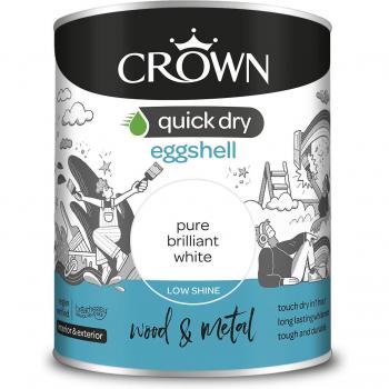 Crown Wood and Metal Quick Dry Eggshell