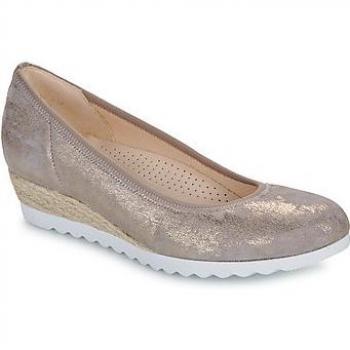 Gabor Women's Muschel Metallic Wedge Shoes