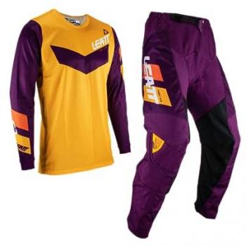 Leatt Tuta combinata da moto Kit Ride 3.5 Jr 23 Bambine XL
