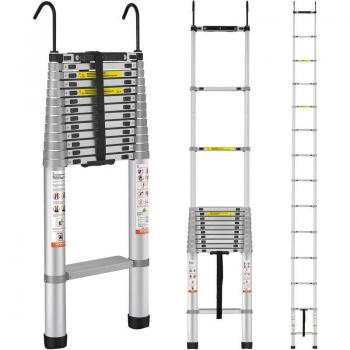 Telescópica Portátil Mophorn Vevor – Aluminio 190 kg, 5,5 m