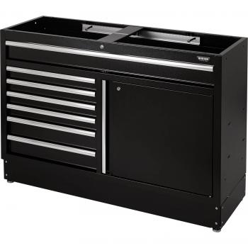 Bunker 7 Drawer Tool Cabinet Black