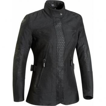 IXON Bloom Veste textile de moto pour dames Noir taille : M