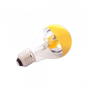 Bombilla LED E27 4W 273lm, Filamento A6, Reflector Oro de 40.000h – GreenIce WR‑A60‑Golden‑4W‑WW
