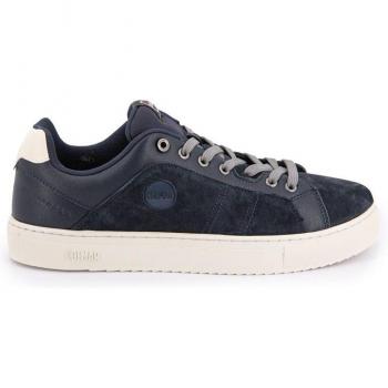 Niedrige Herren-Sneaker aus Wildleder und Leder