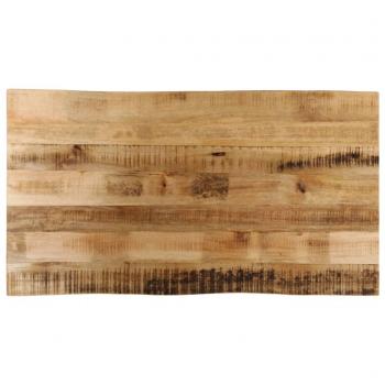 VidaXL Solid Wood Live Edge Table Top 100x60x2.5 cm