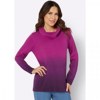 Trendiger Strickpullover mit Rollkragen für Damen