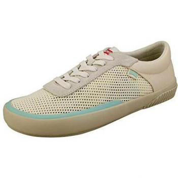 CAMPER Peu Rambla Beige Women's Knit-Soft Sneaker – Size 35