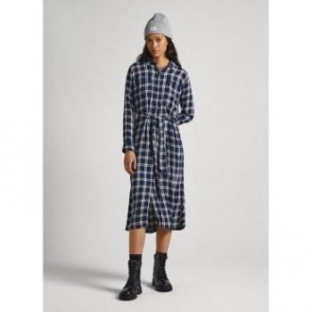 Pepe Jeans Vestito Casual Iliana Blu S