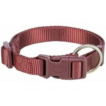 Trixie Premium Collier Sangria Rouge – Taille S-M 30-45 cm, 15 mm