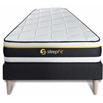 Ensemble Sleepfit 90x200 Matelas Soft Épaisseur 19 cm