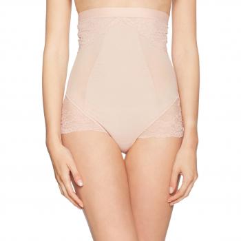Spanx Damen Taillenslip LACE COLLECTION HIGH WAISTED BRIEF, Vintage Rose