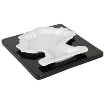 Set de 2 Bandejas de Aperitivos Viejo Valle Porcelana Árbol 16,8 x 16,8 x 1,1 cm