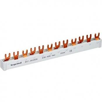 Peigne Legrand 3 pôles 4x3 16mm² pour 12 modules